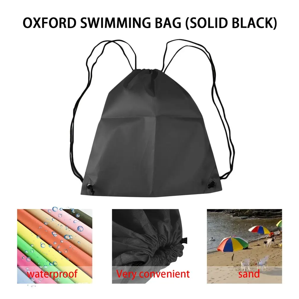 2017 Swimming bags Drawstring Beach Bag Sport Gym Waterproof Backpack Swim Dance Free Shipping