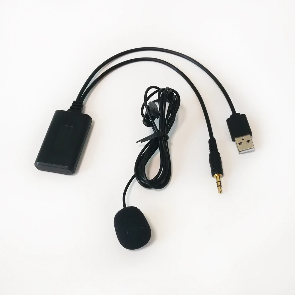 Biurlink 150 см Радио Стерео Bluetooth микрофон громкой связи AUX USB беспроводной Bluetooth музыкальный адаптер для Volkswagen Passat Golf