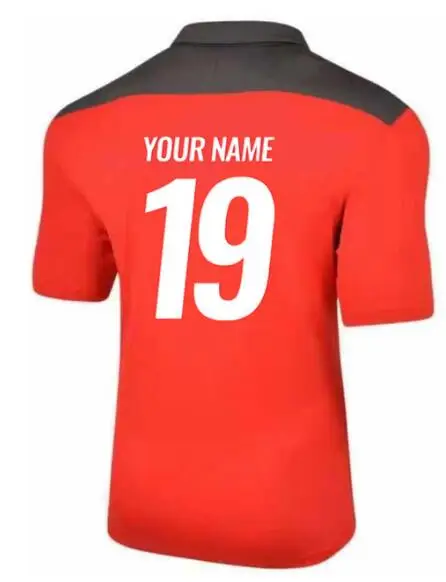 Домашняя футболка для регби Wales Размер: S-5XL - Цвет: Print name number