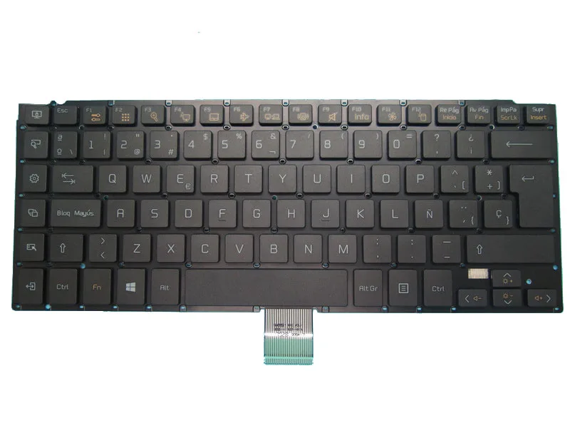 Spain SP C оболочка и клавиатура для LG UD460 U460 14U530 14UD530 LGU46 LG14U53 Arabia Корея английский бр Бразилия SP из Испании - Цвет: Spain SP