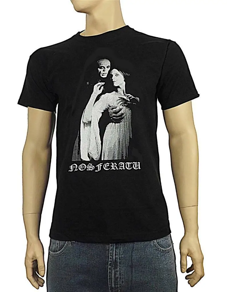 Футболка Nosferatu-Готическая в стиле панк ужас Классическая вампиры готический от S