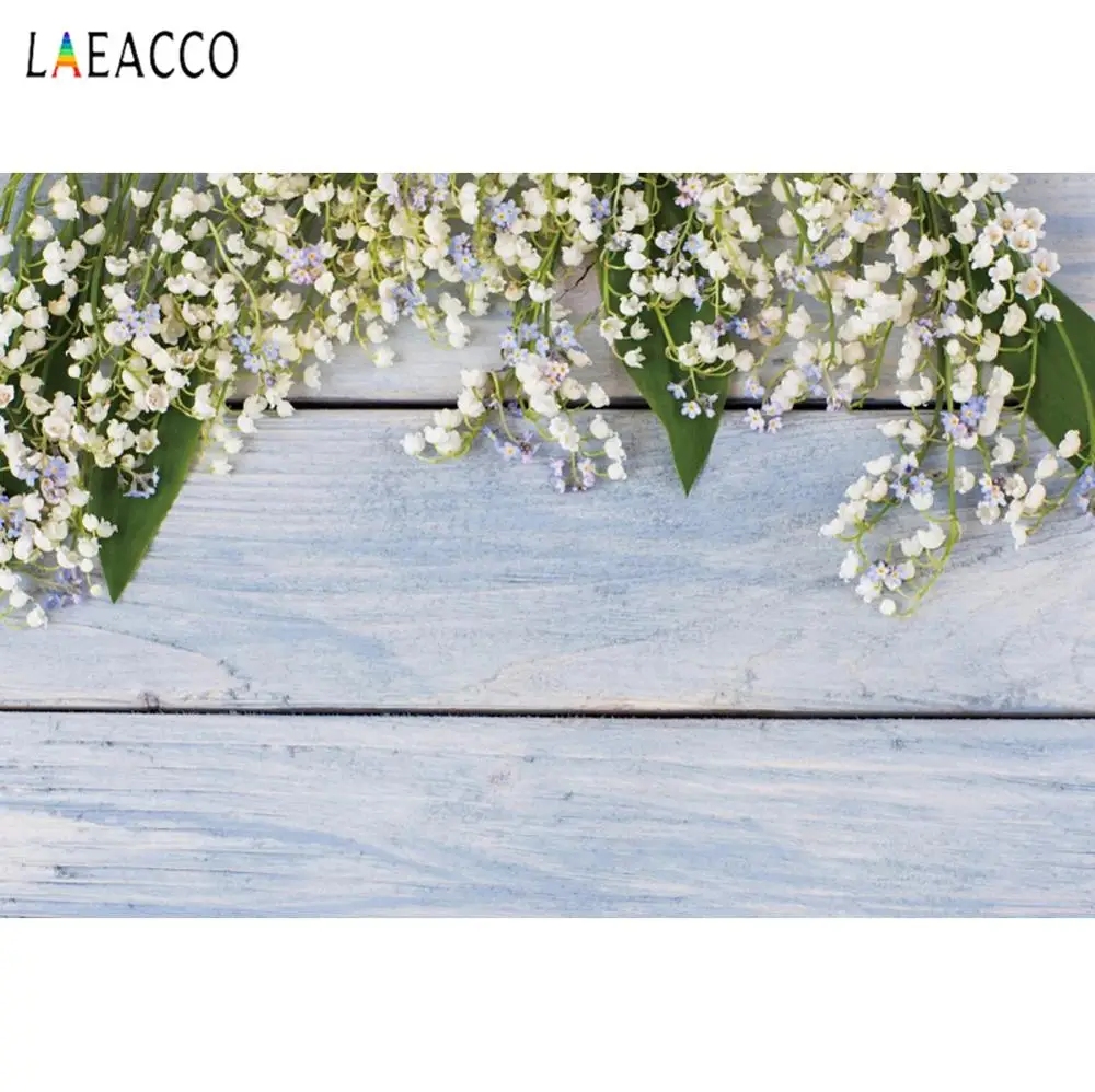 Laeacco Цветочные доски фото фон день рождения фотосессия Новорожденный ребенок душ