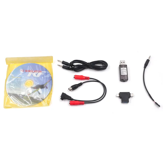 RC Simulator Flight Wireless USB RealFlight Freerider 8 in 1 for Flysky i6x FUTABA Radiolink AT9s AT10 RC Helicopter Transmitter 2