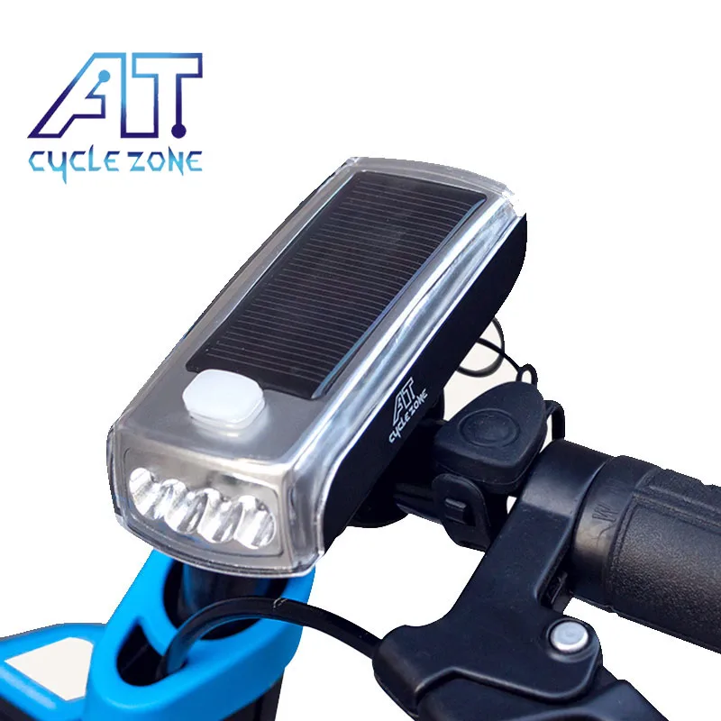 Cyclus Zone Fiets Voor Verlichting Met Luidspreker Usb Oplaadbare Zonne  energie 5 Led Fiets Koplamp Fietsen Luidspreker Lichten|bicycle front  light|front lightbicycle front - AliExpress