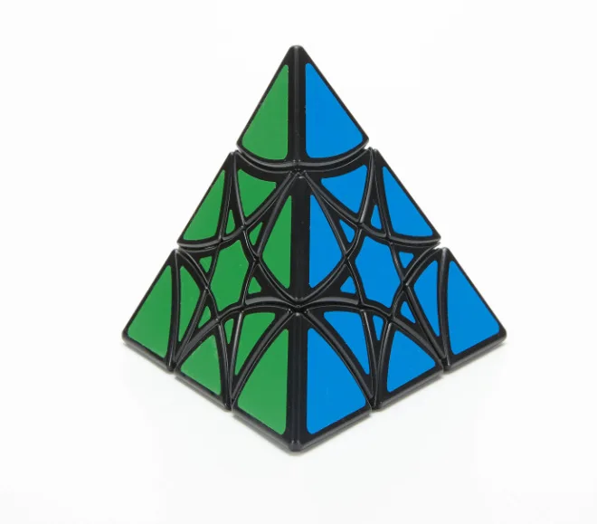 

Lanlan Star pyramin Curvy hexagram Black Cubo Magico Educational Toy Drop Shipping