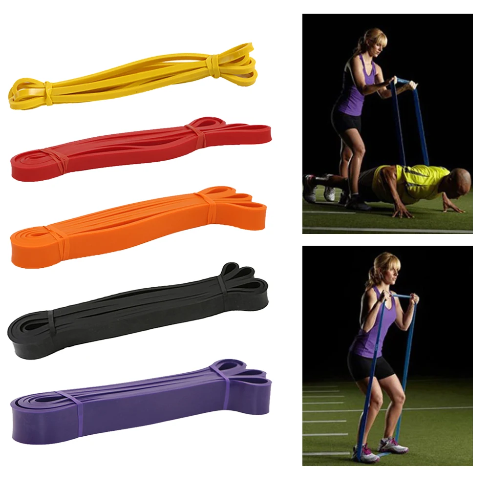 

Yoga Elastic Band Loop Expander Exercise Sport Equipment Fitness Rubber Band Resistance Unisex Rubber String Chest Developer