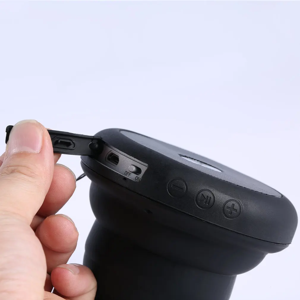 Bluetooth динамик мини беспроводной громкий динамик трещины светодиодный TF USB Сабвуфер bluetooth динамик s mp3 стерео аудио музыкальный плеер горячая распродажа