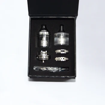 

New QP Design GATA DL MTL Two-in-One RTA System Atomizer E Cigarette Vaper 24mm Top Fill Single Coil Deck Meachanical Vape Tank
