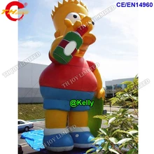 На заказ Надувные Мультяшные воздушные шары для наружной рекламы, дешевые надувные воздушные модели персонажей из мультфильмов
