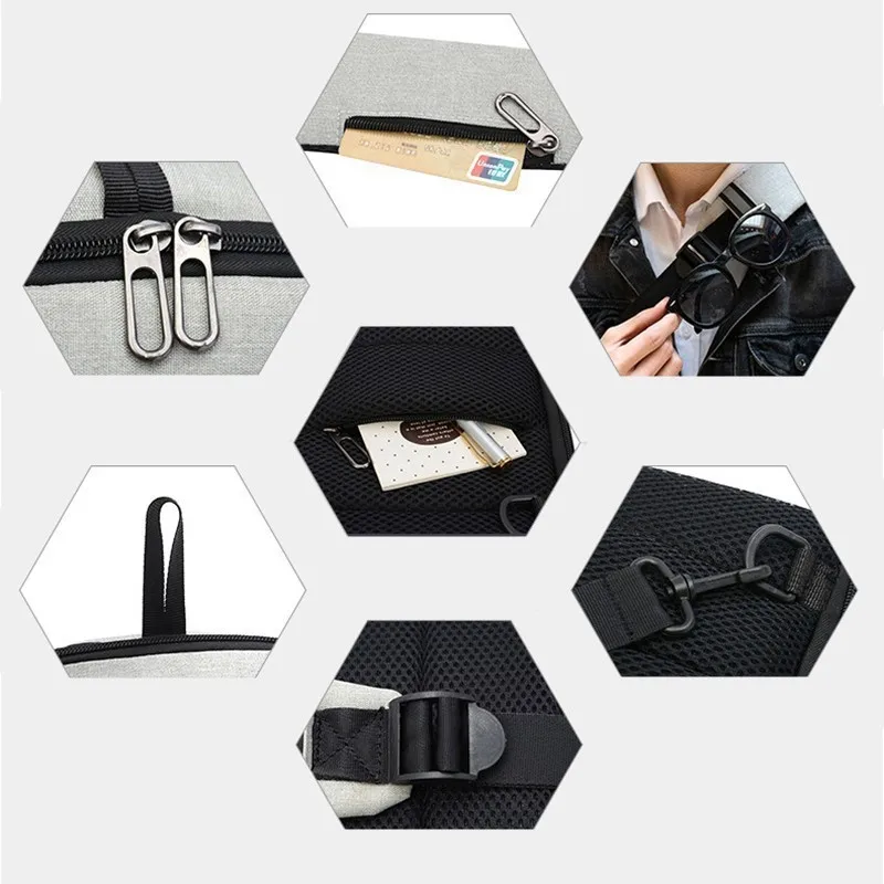 Высокое качество, нагрудная сумка, usb зарядка, водонепроницаемая, многофункциональная, для улицы, маленькая, на плечо, карман, для города, для путешествий, квадратная, сумка-мессенджер, Мужская