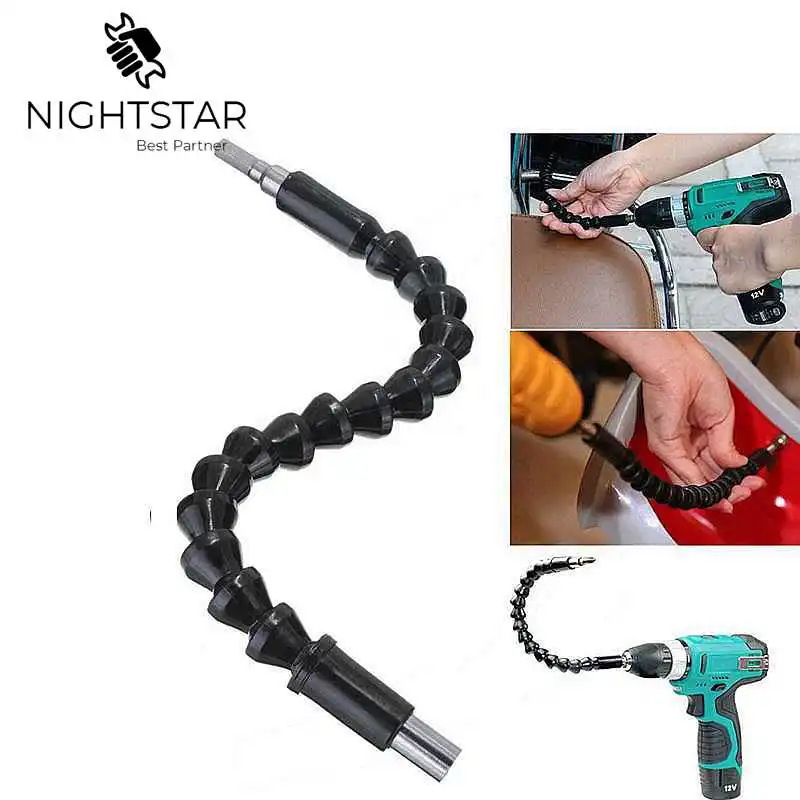 Binoax 295 мм соединительное звено гибкого вала для электродрели|extention screwdriver|shaft