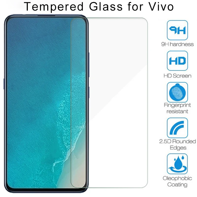 Закаленное стекло для VIVO V17 Neo V15 Pro V11 защитная пленка 9H HD V9 V5 Plus V3 Max защитное