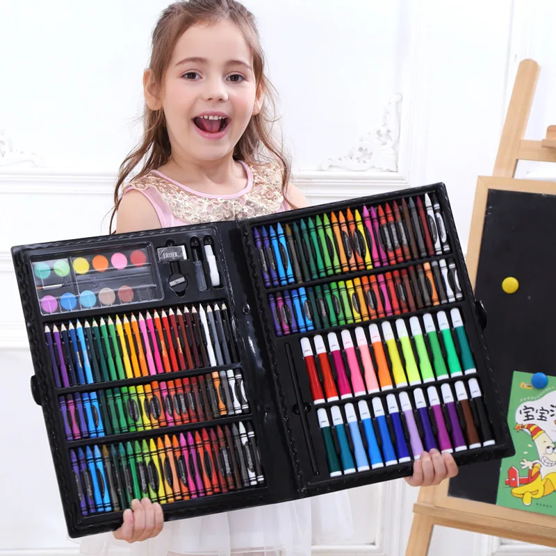

86pcsWatercolor Pencils Set Colorful lead painting Drawing Pen Art Set Children Kids Painting Sketching Water Color Pencils kit