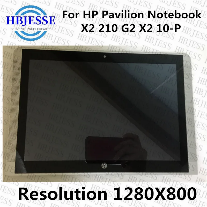 Per Hp Pavilion Notebook X2 210 G2 X2 10-P Lcd Screen Display Lcd Con Digitizer Touch Assemblea Di Schermo B101Ean01.8 Tv101Wxm-Np1