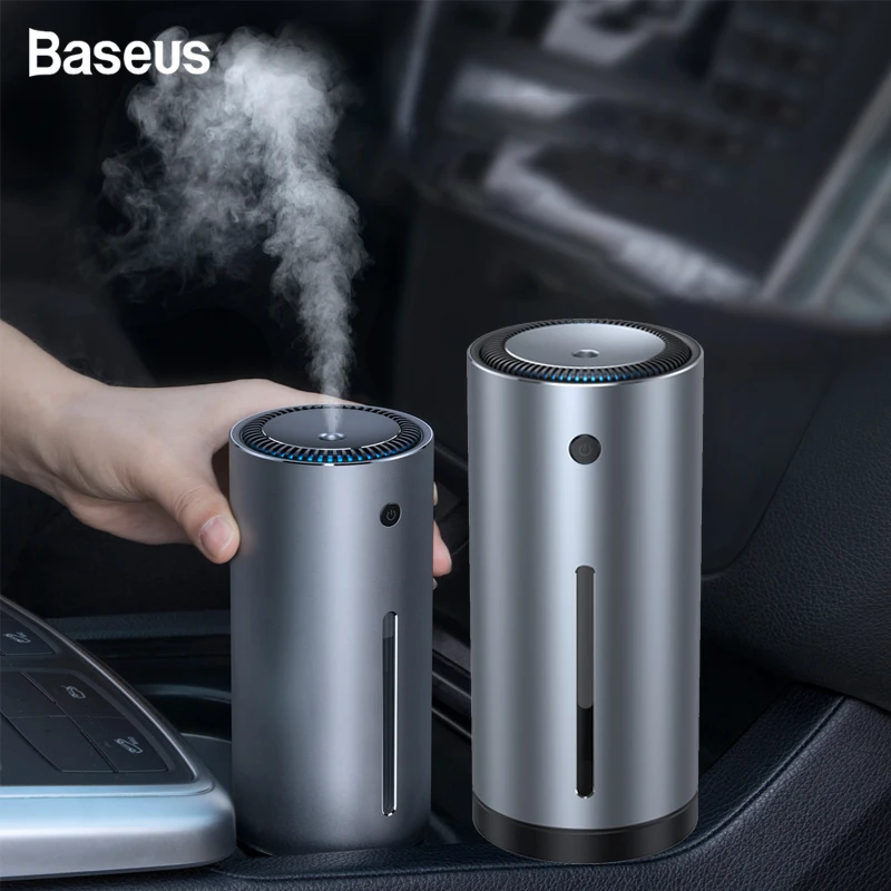 Baseus High Quality Car Air Humidifier Aroma Essential Oil Diffuser 300ml Aromatherapy Diffuser USB for Home Office Air Purifier