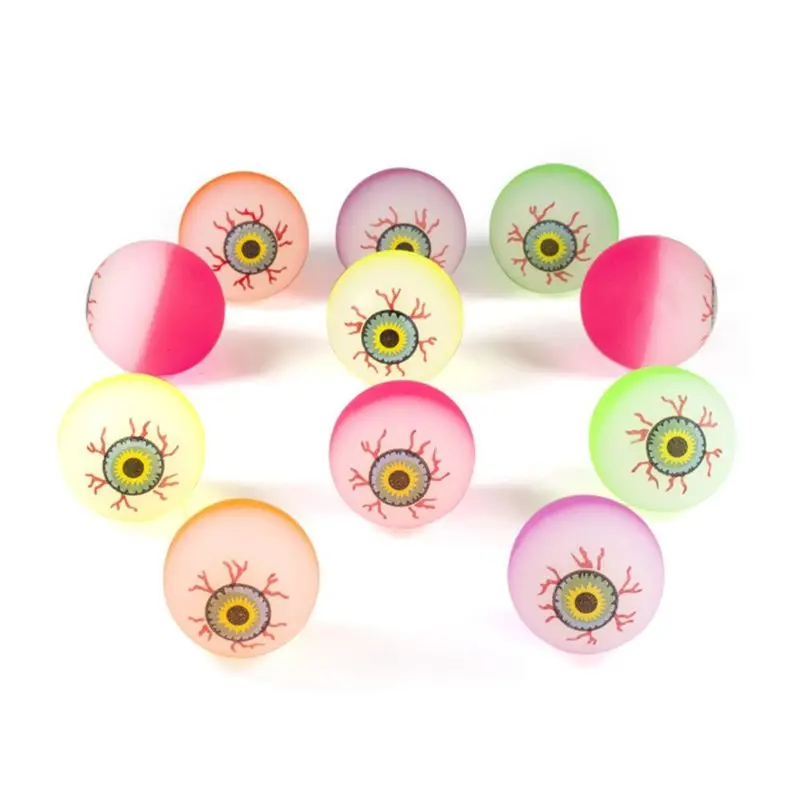 60 шт. 29 мм Глазные яблоки надувной мяч Хэллоуин вечерние реквизиты страшный глаз мяч K92D