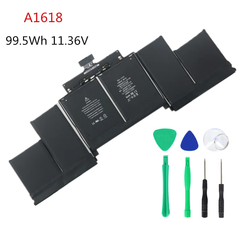 11 36 V 99.5Wh A1618 Аккумулятор для ноутбука Apple MacBook Pro 15 &quotRetina A1398 2015 год MJLT2LL/A MJLQ2LL/A