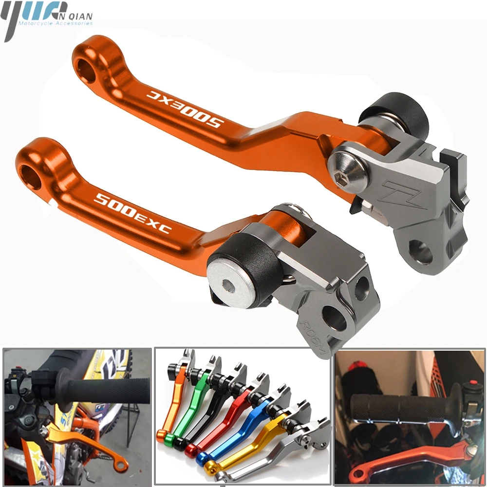 Для KTM 500 EXC 500EXC/EXC-F 2012-2013 CNC алюминиевый тормозной рычаг сцепления для мотоцикла грязный велосипед Pivot рычаг мотоциклетные ручки рычаги