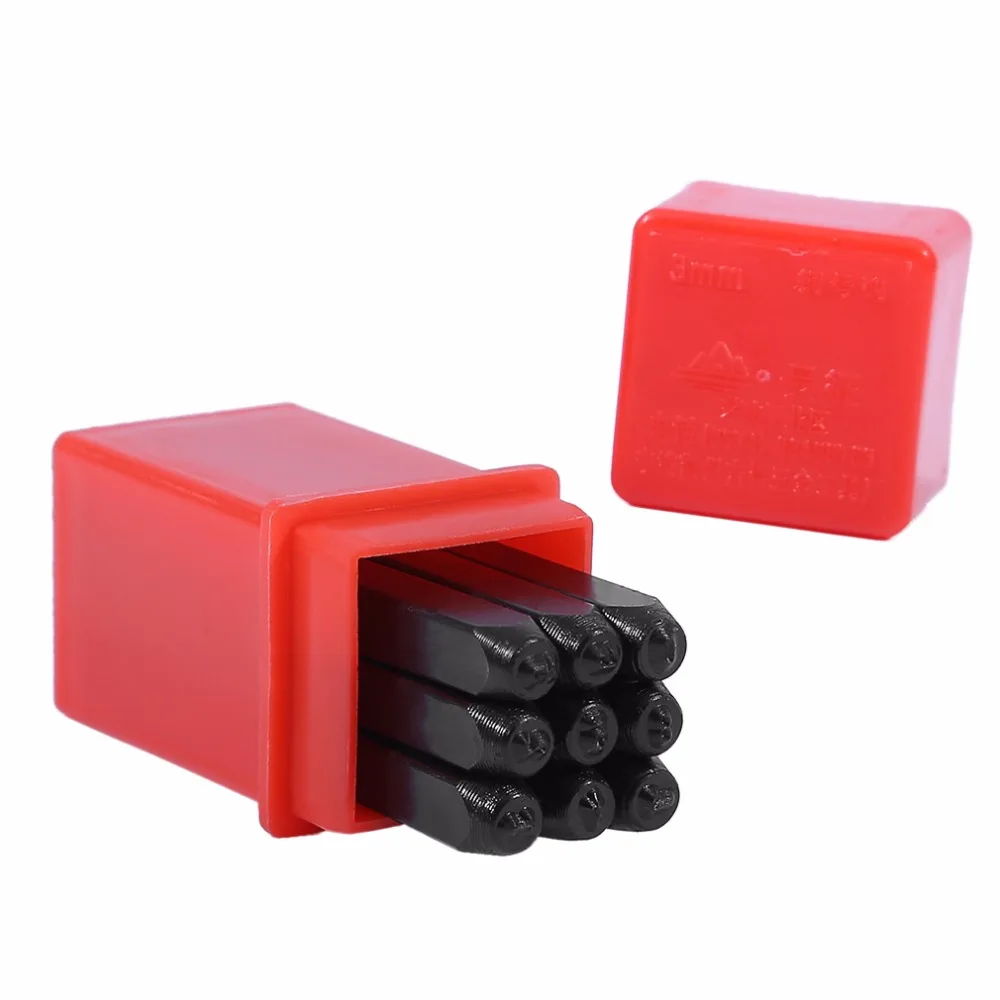 Набор штампов для из закаленной стали металла дерева кожи|Резьба| |