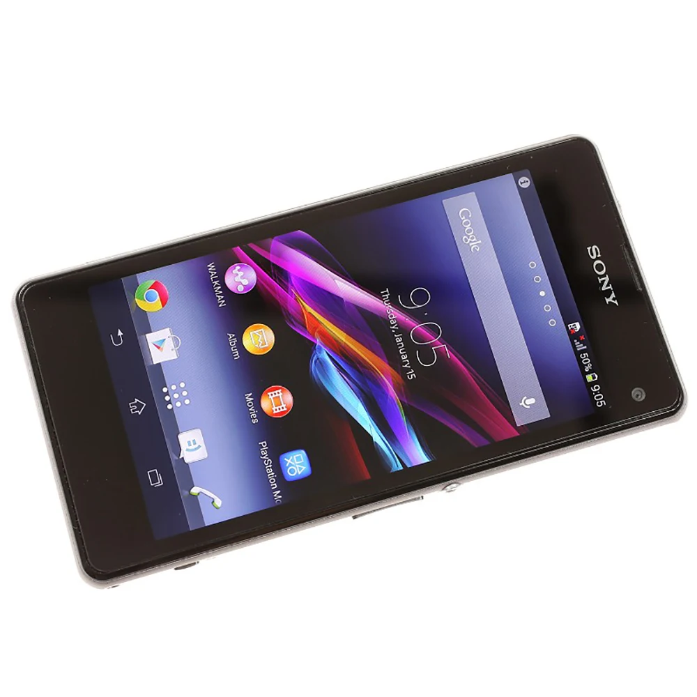 スマートフォン本体 xperia z1 compact D5503 Black H824cc0fbfc3041349ac1898afbf6c