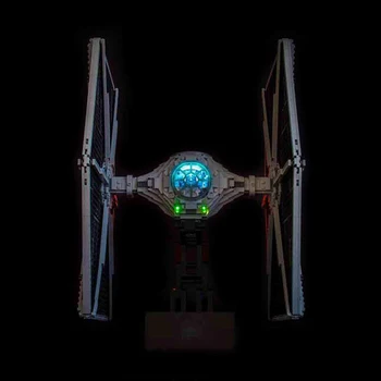 

LED Light Up Kit for 75095 for Star Wars for UCS TIE Fighter Building Bricks Toy ( Model Not Included ) Lighting Set