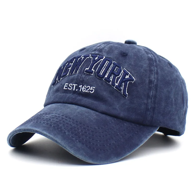 baseball cap letters embroidered curved eaves cap Chaozhou brand sunshade cap for men and women couples duck tongue cap