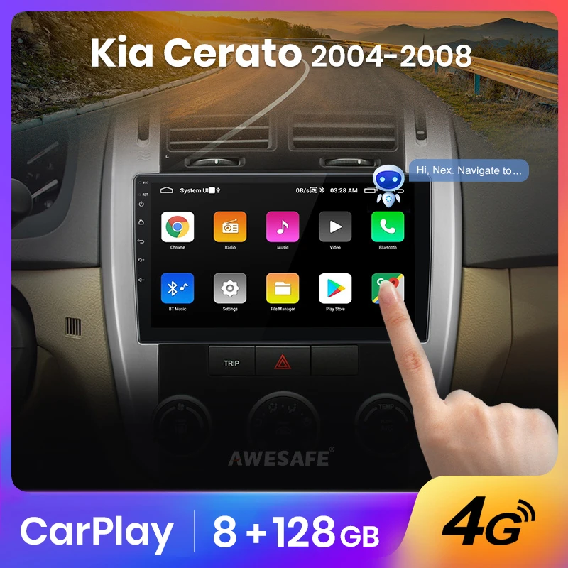 Awesafe Px9 For Kia Cerato 1 Ld 04 08 Car Radio Multimedia Video Player Gps No 2din 2 Din Android 10 0 2gb 32gb Car Multimedia Player Aliexpress