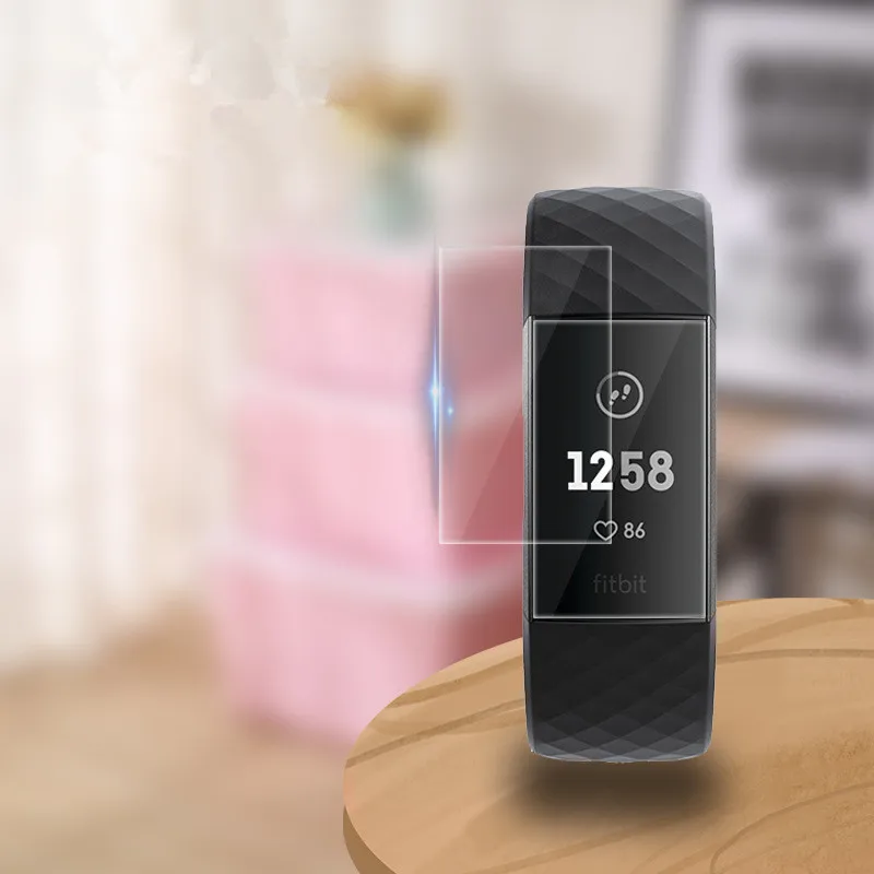 4 шт полный экран протектор для часов Полный ТПУ Гидрогелевая пленка для fitbit charge3/inspire HR watch