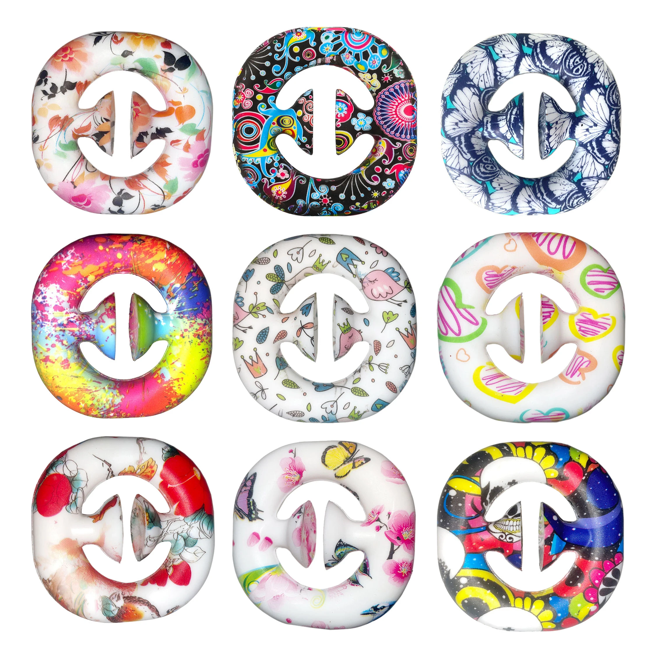 Antistress Bands Snapper Fidget Toys 