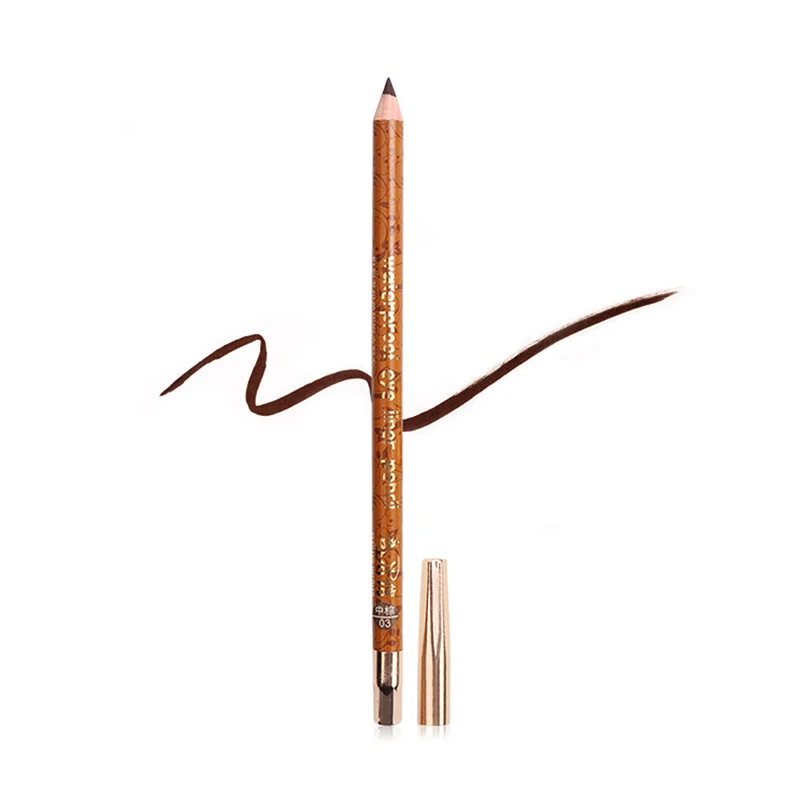 Waterproof Sweatproof Lasting No Makeup Brown Eyeliner Easy To Color Makeup Brown Eyeliner