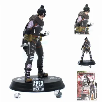 

25 CM Bloodhound Tracker Apex Legends Aciton Figure Anime Game Bloodhound Wraith Pathfinder Pathfinder Gibraltar PVC Figure