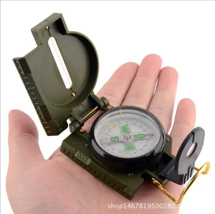 Открытый военный походный кемпинг выживания Lensatic Мини карманный портативный компас