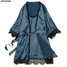 JAYCOSIN ночная рубашка, одежда для сна, новинка, горячая Распродажа, весеннее женское сексуальное кружевное белье, ночное белье, нижнее белье, одежда для сна, комплект из 2 предметов, 1118