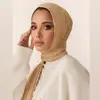 2022 Muslim Hijab Jersey Scarf Soft Solid Shawl Headscarf foulard femme musulman Islam Clothing Arab Wrap Head Scarves hoofddoek ► Photo 3/6