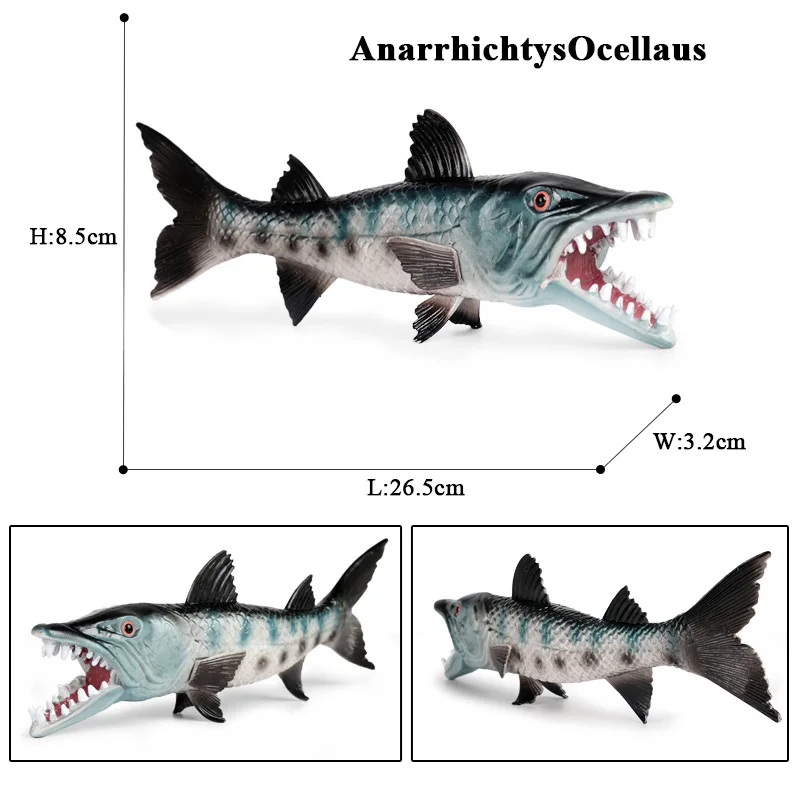Sea Life Animals Model Action Figures Ocean Fish Aquarium Figurines PVC Educational Kids Toy
