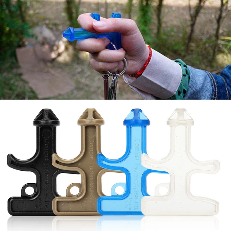 Self Defense Stinger Weapons Defensa Personal Keychain Black Mini Nylon Plastic Steel Drill Survival Tool Kit For Women Men Self Defense Supplies Aliexpress