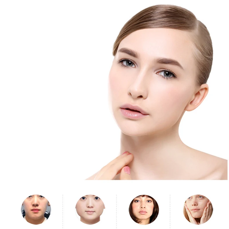 TENS V shape лицо тоньше низкочастотная Магнитная терапия лицо массажер для лифтинга красный синий светильник омоложение кожи устройство красоты