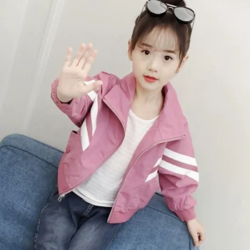 

Girl's Jacket Autumn 2020 New Korean Fashion Spring and Autumn Children's Clothing Children's Western Style Jacket Children Coat