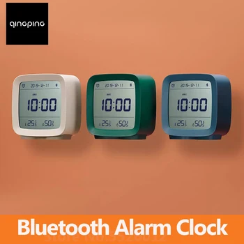 

Qingping Bluetooth Alarm Clock Temperature Humidity Monitor Smart Control Night Light Work With mihome app Alarm Clock
