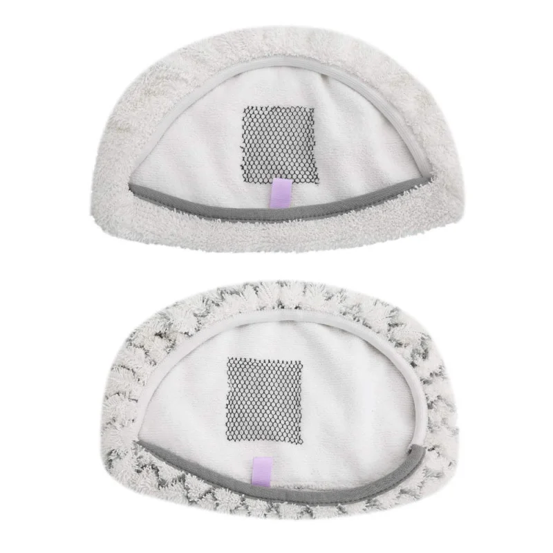 

Washable Mop Reusable Pads Scrubbing Strips Steam Cleaning For Bissell PowerFresh 1940 1806 Soft Microfiber Mop Pads