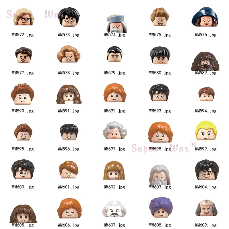 Single Magic Movies Head accessories Building Blocks toys Series-078 | Игрушки и хобби