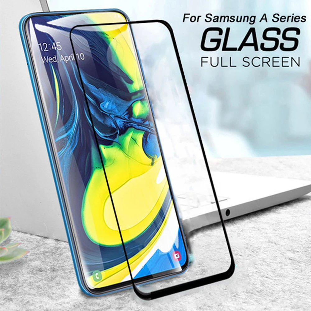 Закаленное стекло с полным покрытием для Samsung Galaxy M51 M40 M31 M30 M30S M21 M20 M11 M10 M10S защита