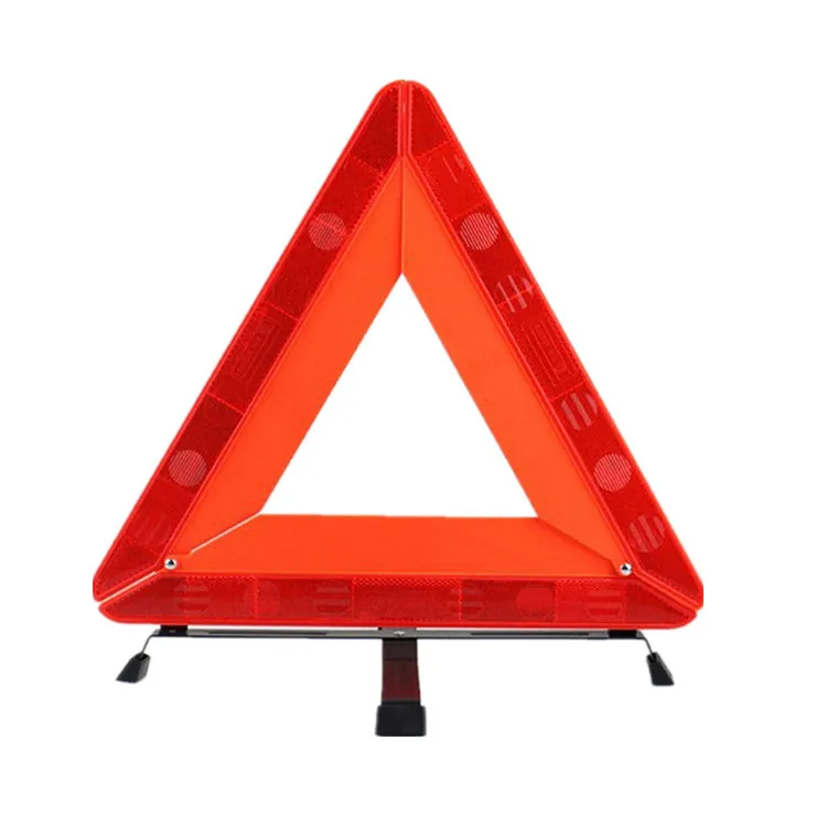 

Car Fault Warning Sign Foldable Reflective Tripod Car Triangular Warning Rack Card Warning Tripod