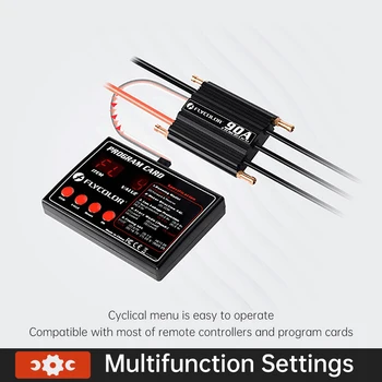 

Flycolor ESC Program Card Boat Speed Controller ESC Programming Card for Flymonster ESC RC Boat Model Ship Aircraft Accessory