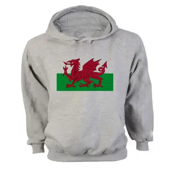 

Wales Flag Kapuzenpulli Sweatshirt Pulli - alle Groben