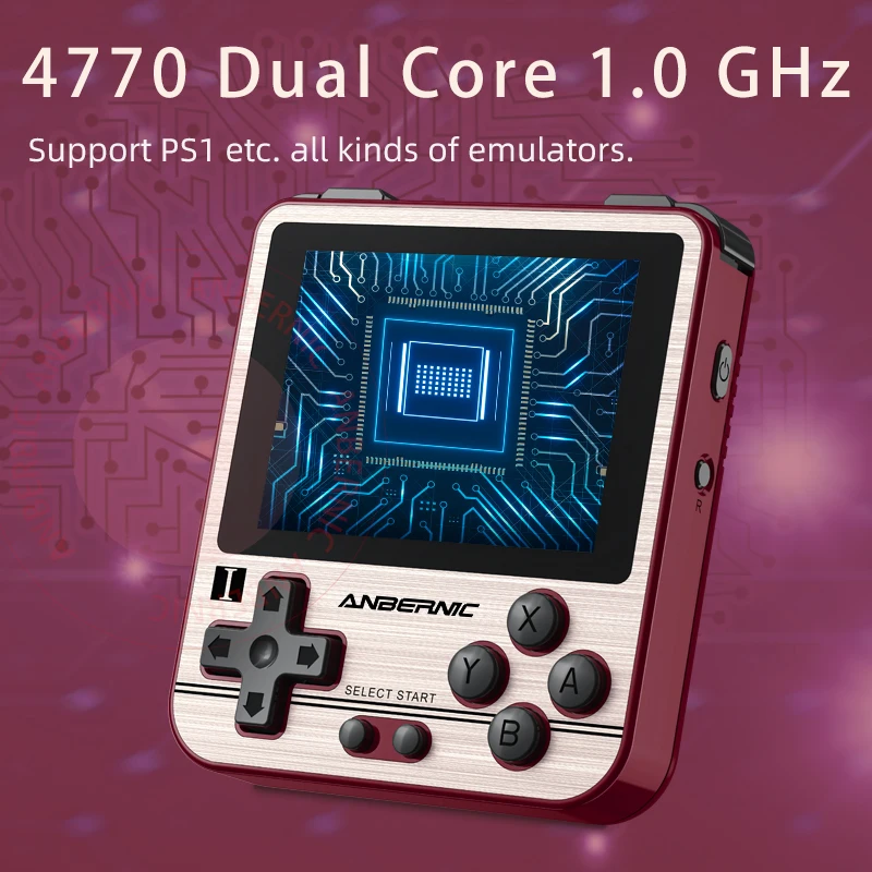 Anbernic Retro Jogo Console Aberto Sourse Sistema 5000 Jogos Ps1 Jogador Portátil Bolso Handheld Game 280v Rg280v - Image 5