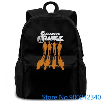 

New Popular A CLOCKWORK ORANGE Crime Movie Black Brand Homme women men backpack laptop travel school adult student