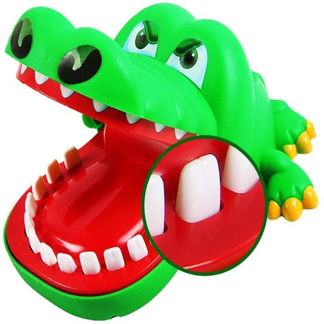 Brinquedos de festa de crocodilo, jogos de boca de dentes de crocodilo para crianças, brinquedo engraçado de dentista, jogo pegadinhas, melhor presente para crianças 2