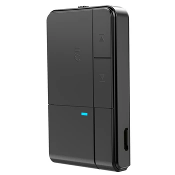 

Bluetooth Receiver 5.0 Wireless Transmitter 3.5mm Jack Handsfree with 10H Playtime for Headphones Speaker o AUX Car