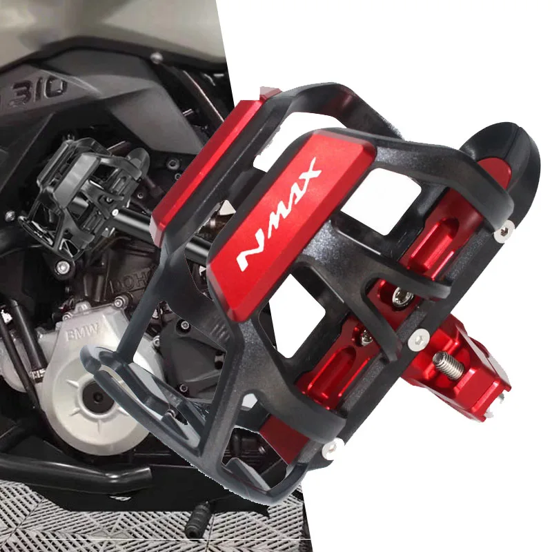 

For YAMAHA NMAX125 NMAX150 NMAX155 NMAX 125 150 155 New High Quality Motorbike CNC Beverage Water Bottle Cage Drink Cup Holder